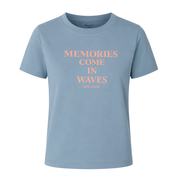 Pepe Jeans T-shirts hauts et polos Bleu - T-SHIRT CLAUDIA - M - Ref 26 €